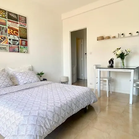 A 100 M De La Avec Clim Et Balcon Apartment Nice