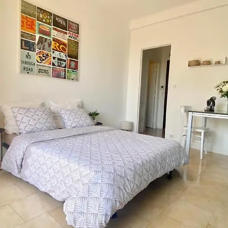 A 100 M De La Avec Clim Et Balcon Apartment Nice